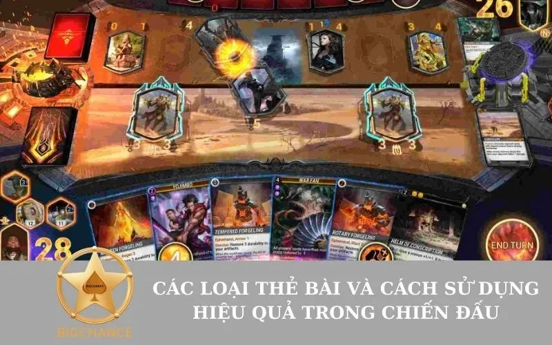 Các loại thẻ bài và cách sử dụng hiệu quả trong chiến đấu