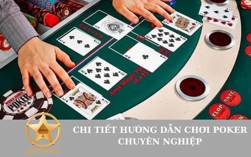 Chi Tiết Hướng Dẫn Chơi Poker Chuyên Nghiệp