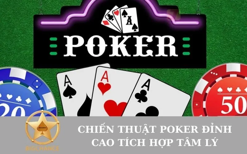 Chiến thuật Poker Đỉnh cao Tích hợp Tâm lý