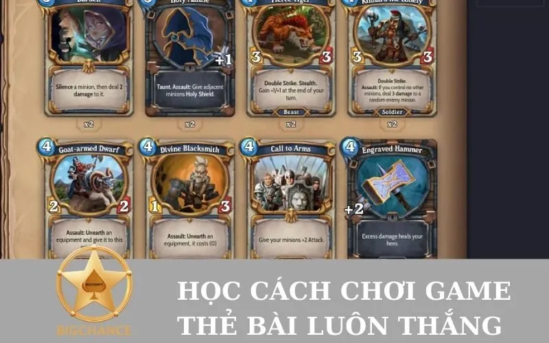 Học Cách Chơi Game Thẻ Bài Luôn Thắng