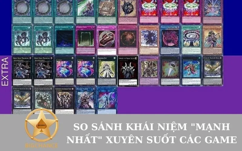So Sánh Khái Niệm Mạnh Nhất Xuyên Suốt Các Game