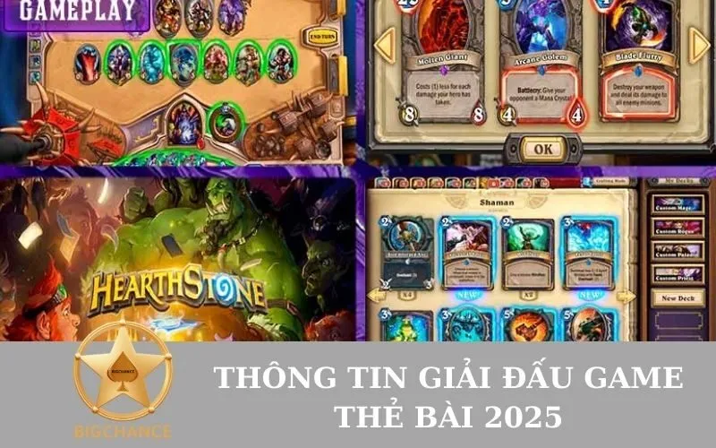 Thông tin giải đấu game thẻ bài 2025