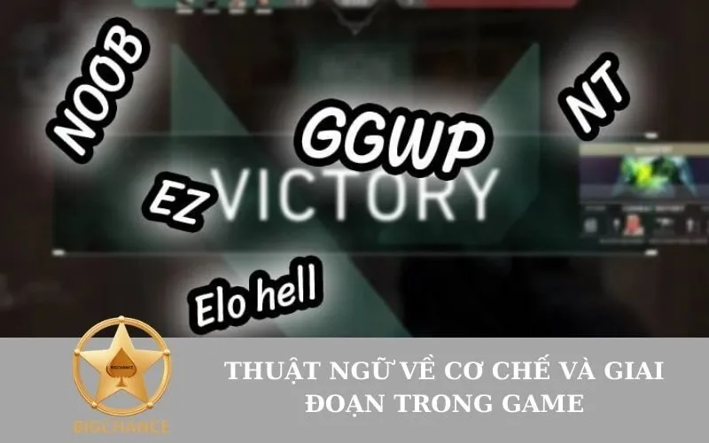 Thuật ngữ về cơ chế và giai đoạn trong game