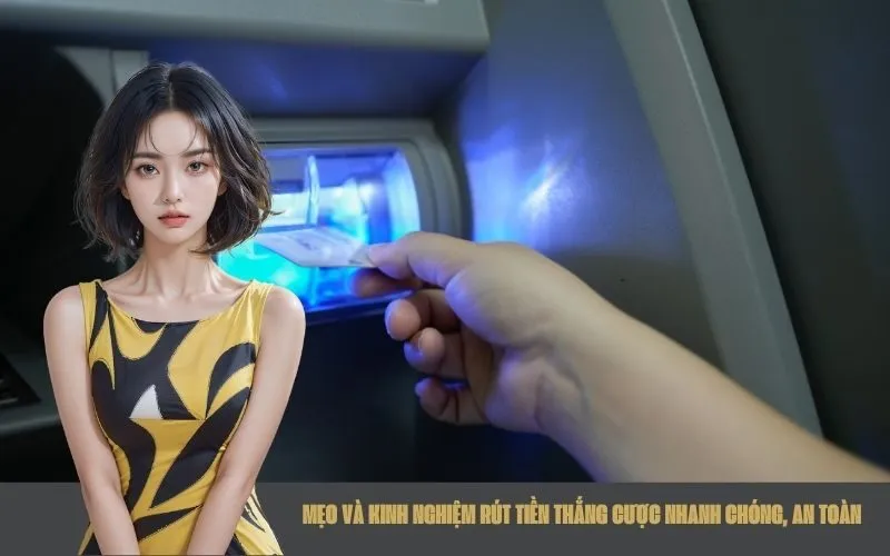 Mẹo và Kinh nghiệm rút tiền thắng cược nhanh chóng, an toàn